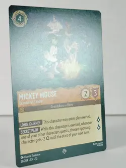 Mickey Mouse - Expedition Leader - Wilds Unknown #26 - LORCANA -NM - A - Image 2