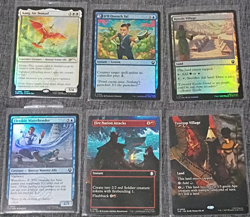 MTG Avatar the last air bender 10-Card Lot Full Art Foil/Regular holo - Image 1