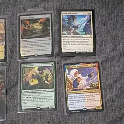 MTG Avatar the last air bender 10-Card Lot Full Art Foil/Regular holo - Image 2