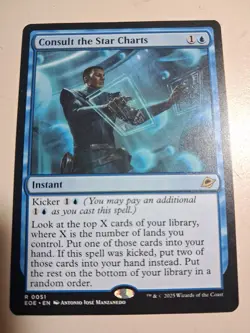 MTG MAGIC THE GATHERING CARD Consult the Star Charts Edge of Eternities Regular - Image 1