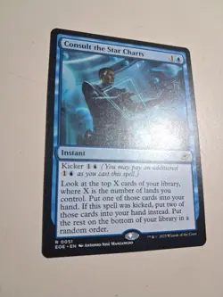 MTG MAGIC THE GATHERING CARD Consult the Star Charts Edge of Eternities Regular - Image 3