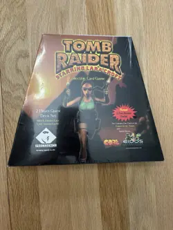 TOMB RAIDER COLLECTIBLE CARD GAME Starring Lara Croft - Factory Sealed - New - Image 1