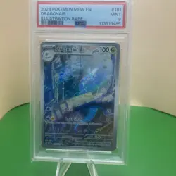 Dragonair 181/165 PSA 9 Illustration Rare S&V 151 2023 Pokemon Card Graded - Image 1