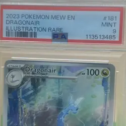 Dragonair 181/165 PSA 9 Illustration Rare S&V 151 2023 Pokemon Card Graded - Image 3