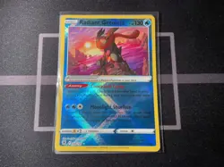 Pokemon TCG Radiant Greninja Sword & Shield Astral Radiance Holo Card 046/189 - Image 1