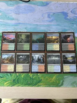 Tarkir Dragonstorm Set Of 10 Dual Lands - Image 1