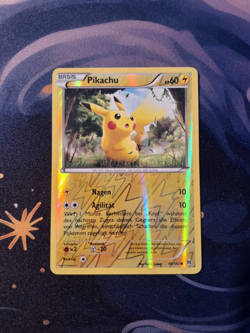 Pokemon Karte Pikachu Reverse Holo BKT 48 TURBOstart / BREAKthrough Near Mint DE - Image 2