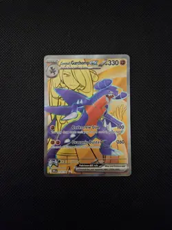 Cynthia's Garchomp ex - 215/182 Destined Rivals Ultra Rare Pokemon TCG NM #2 - Image 1