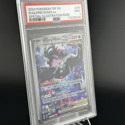 Pokemon Walking Wake ex 205/162 SV05 Temporal Forces SIR Holo PSA 9 Eng - Image 2