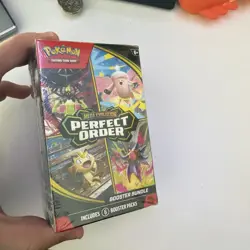 ✅Pokemon TCG Mega Evolutions Perfect Order Booster Bundle (6 Packs) - Brand New - Image 1