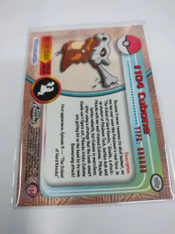 MINT 2000 Topps Chrome Series 2 - Pokemon Cubone #104 - Image 3