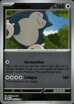 Snorlax 063/088 Common Perfect Order Pokemon Reverse Holo Near Mint - Image 1
