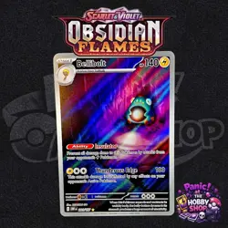 2023 Pokemon TCG SV03 Obsidian Flames Bellibolt 201/197 IR Illustration Rare - Image 1