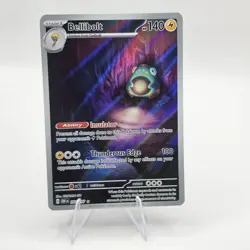 2023 Pokemon TCG SV03 Obsidian Flames Bellibolt 201/197 IR Illustration Rare - Image 2