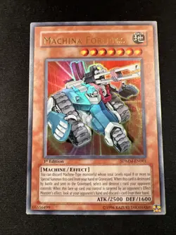 Yu-Gi-Oh! Machina Fortress (NM) 1st Edition SDMM-EN001 Machina Mayhem Ultra Rare - Image 1