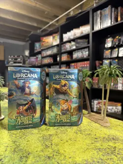 Disney Lorcana: Azurite Sea Emerald and Sapphire Single Player Deck - Image 1