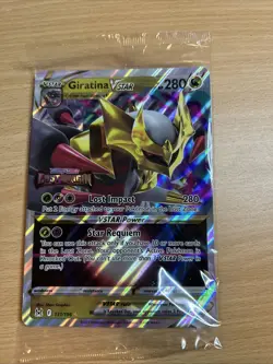 Giratina VSTAR JUMBO 131/196 Lost Origin GAME UK PROMO Stamped Oversized Card - Image 1