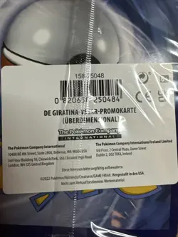 Giratina VSTAR JUMBO 131/196 Lost Origin GAME UK PROMO Stamped Oversized Card - Image 3