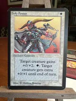 1993 MTG - AŁPHA - HOLY ARMOR - Image 1