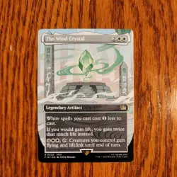 The Wind Crystal (Borderless) R FINAL FANTASY Normal 330 MTG NM - Image 1