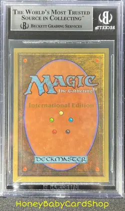 MTG International Edition (IE) 1993 Evil Presence BGS 8.5 NM/MT+ OldSchool 93/94 - Image 2