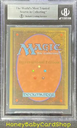 MTG International Edition (IE) 1993 Lightning Bolt BGS 8.5 NM/MT+ OldSchool 9394 - Image 2