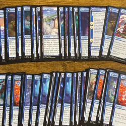 MTG Final Fantasy blue uncommon and common lot - Image 3