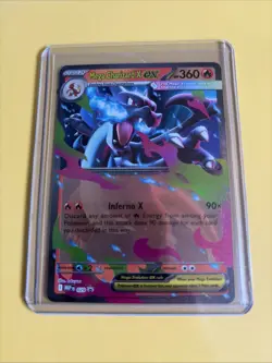 Pokemon Mega Charizard X ex 029 Mega Evolution Holo Black Star Promo Near Mint - Image 1