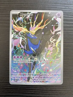 Pokemon TCG Xerneas 091/086 – Chaos Rising – Full Art – Illustration Rare – NM - Image 1