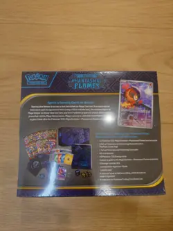 Pokemon Phantasmal Flames Pokemon Center ETB Factory Sealed With Shrink - Image 2