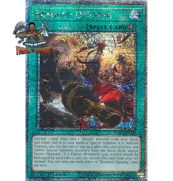 Yugioh! 1x Branded Opening RA03-EN070 Quarter Century Secret Rare 1st Ed NM - Image 1