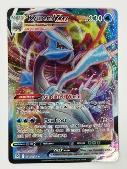 Pokemon Kyurem VMAX Lost 049/196 Origin Holo NM - Image 1
