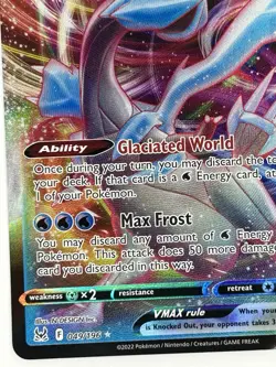 Pokemon Kyurem VMAX Lost 049/196 Origin Holo NM - Image 5