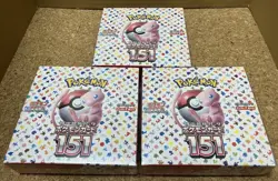 Pokemon Cards Scarlet & Violet Pokemon Card 151 Booster Box sv2a Sealed☑Mint=TCG - Image 2