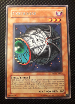 Yu-Gi-Oh! Cyberdose, DB1-DE043, Rare, 2. Auflage, Deutsch, Good - Image 1
