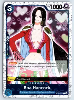 Boa Hancock (Jolly Roger Foil) ST03-013 One Piece Premium Booster -The Best- NM - Image 1