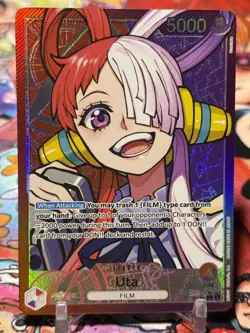 UTA - One Piece TCG OP06-001 - AAL Alt Art Leader - Wings of the Captain - Image 1