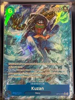 Kuzan OP12-043 One Piece TCG Rare NM - Image 1