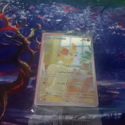 Fennekin MEP 080 Pokemon TCG Black Star Promo Card from Chaos Rising ETB NM - Image 1