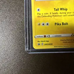 Pikachu SWSH039 SWSH: Sword & Shield Promo Cards Holo - Image 2