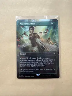 MTG Arachnogenesis CMM 0647 R NM FOIL Borderless - Image 1