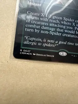 MTG Arachnogenesis CMM 0647 R NM FOIL Borderless - Image 3