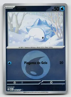 Snom 052/217 Ascended Heroes Water Energy Reverse Holo 2026 Portuguese - Image 1