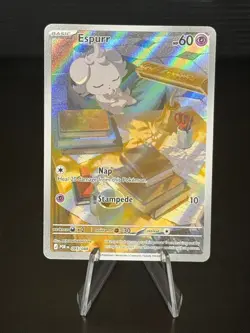 Espurr 095/088 Holo Illustration Rare Perfect Order Pokemon Near Mint - Image 1