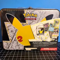 Pokemon Celebrations 25th Anniversary Collector's Chest TIN FACTORY SEALED - Image 1
