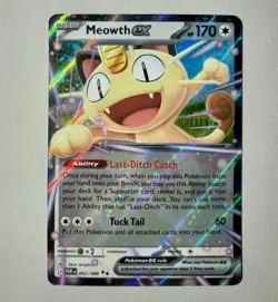 Pokemon TCG - Meowth Ex 062/088 - NM - Perfect Order - Image 1