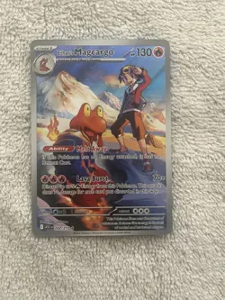 English Pokemon Ascended Heroes: Ethan’s Magcargo #222 - Image 1