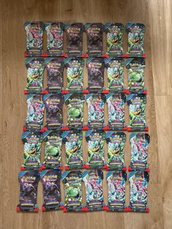 Pokemon TCG Twilight Masquerade Sleeved Booster Packs X30 - Image 1