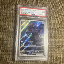 PSA 9 2024 Pokemon Zorua 075/064 Sv: Shrouded Fable Holo Illustration Rare - Image 2