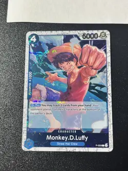 Monkey D Luffy Jolly Roger Foil P-055 Premium Booster The Best - One Piece TCG - Image 3